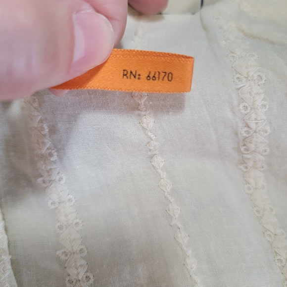 Vintage Anthropologie Taikonhu Blue Bird Cropped Jacket - Picture 16 of 16